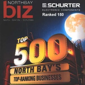 SCHURTER Inc Moves Up the Ranks in the North Bay Business Journal’s Top 500
Companies