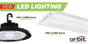 Orbit Launches New LED High Bay Light Fixtures with Adjustable Wattage & CCT!